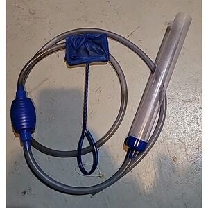 Lightweight Hand Pump Siphon Water Changer for Aquariums/Small Fish Net Fish